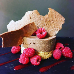 Un desert du restaurant le Carré d'Art à Nîmes