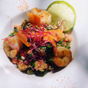 Un plat du restaurant le Carré d'Art à Nîmes